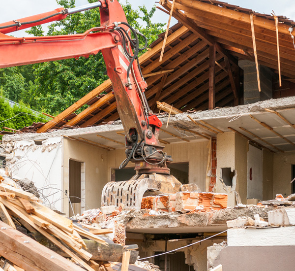 residential-house demolition